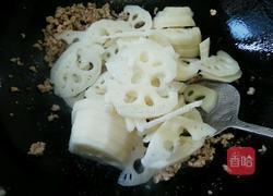 莲藕炒肉末的做法大全家常