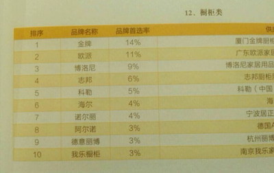 金牌橱柜 天津