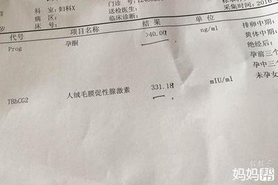 怀孕一个月小腹坠胀