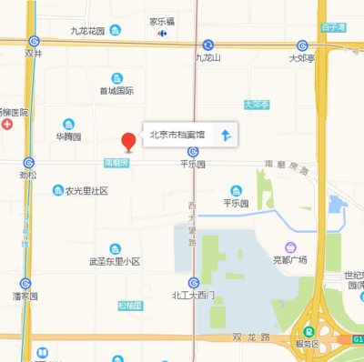 北京市档案馆 电话号码查询