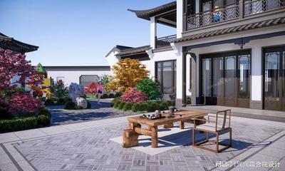 农村自建中式庭院别墅