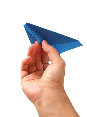 手表折纸飞机视频素材下载