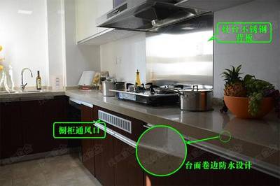 橱柜通风口怎么开