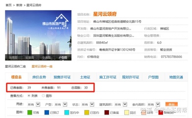 佛山房产网签查询系统