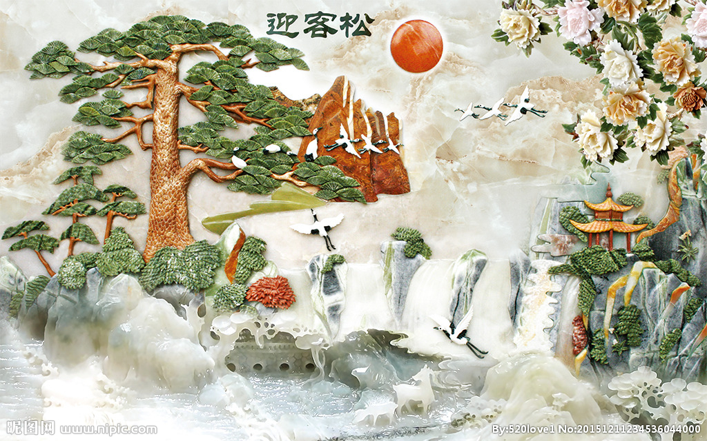 瓷砖壁画图片大全
