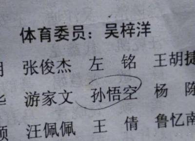 搞笑起名
