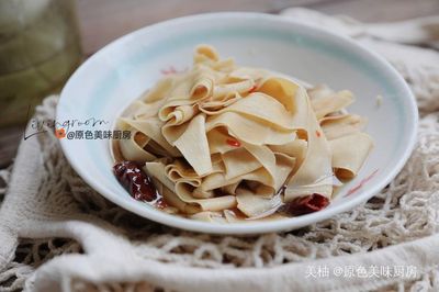 豆制品百叶的制作方法