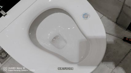 不冲水的马桶