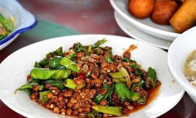 青椒炒酱豆做法大全家常