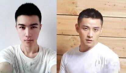 男生发型平头