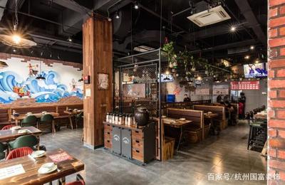 烧烤店内部装修