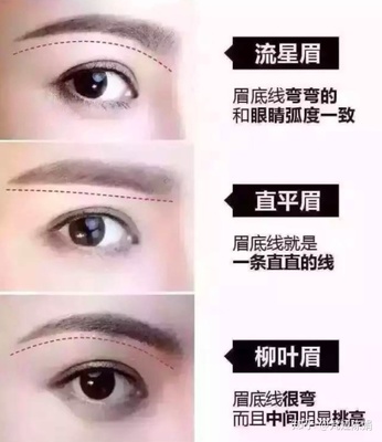 纹眉技巧