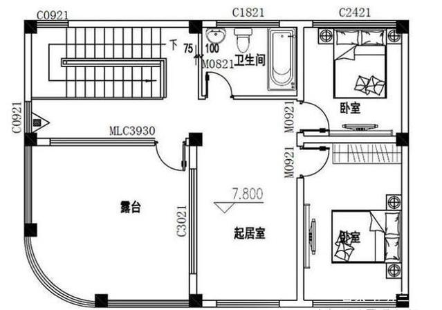 农村120平米设计图