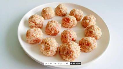 9个月宝宝肉丸子的做法