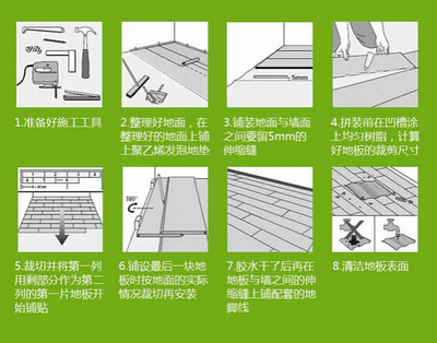 实木地板铺装方法