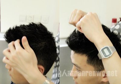 怎么吹发型