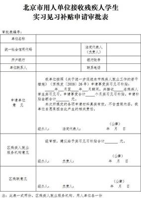 残疾申请补助怎么写