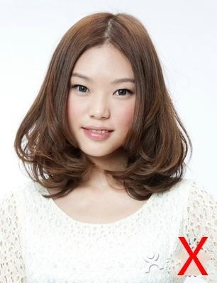 圆脸的发型设计