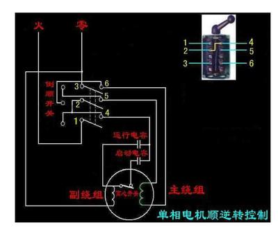 单相电机启动电容接法单相电机与电容的接线方法 麦税尼网