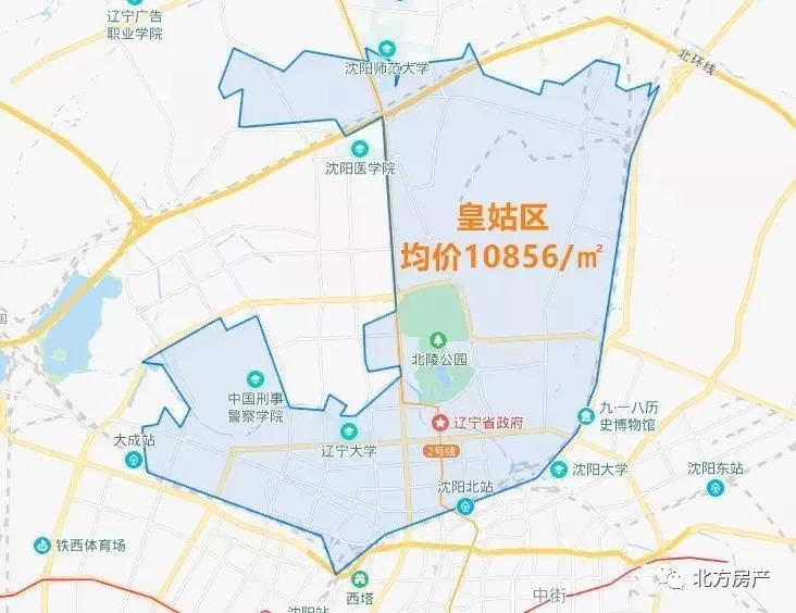 沈阳新楼盘分布图