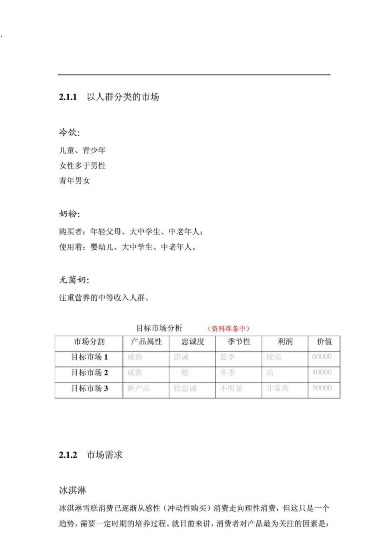 市场营销计划书怎么写