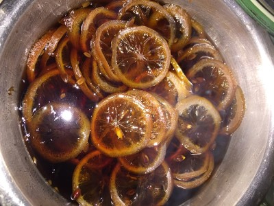 琥珀柠檬片制作方法
