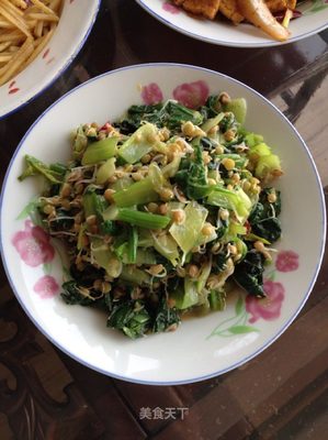 清肉末油菜的做法大全家常