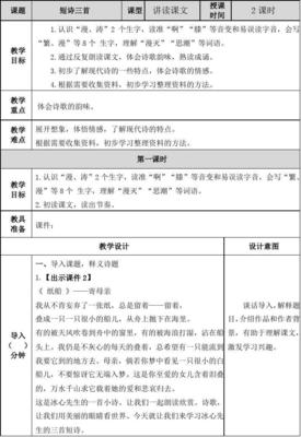 四年级语文教案怎么写