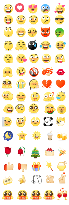 emoji表情都是什么意思