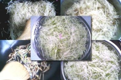 辣丝制作方法