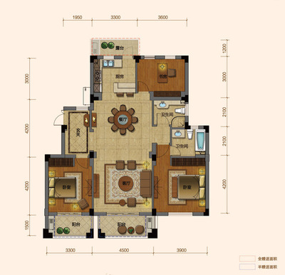 98经典户型装修效果图