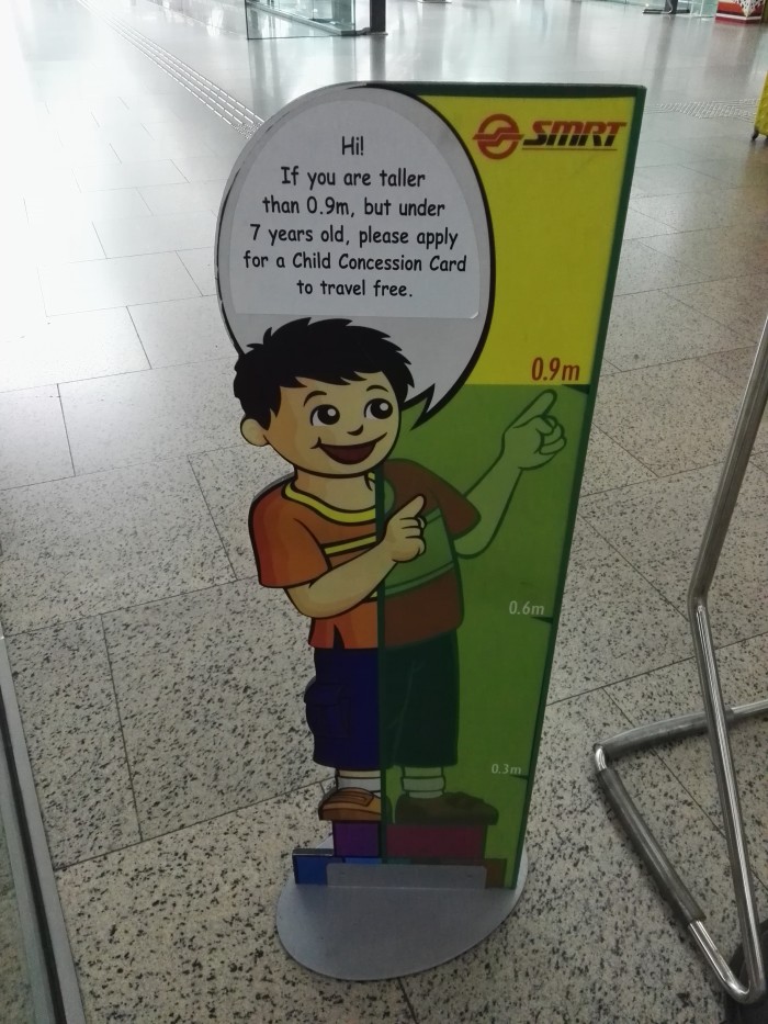 新加坡地铁儿童卡攻略