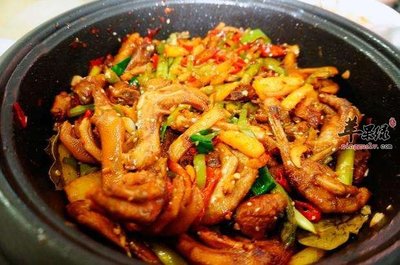 干锅鸭脚的制作方法