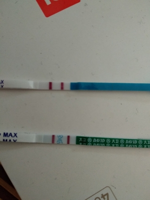 怀孕试孕纸图片