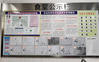 墙上挂的食堂工作人员健康证公示牌怎么做