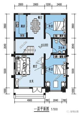 小户型自建房设计图