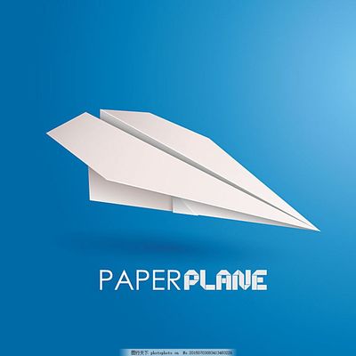 折纸飞机背景视频素材下载