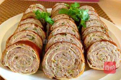 熏干豆腐卷