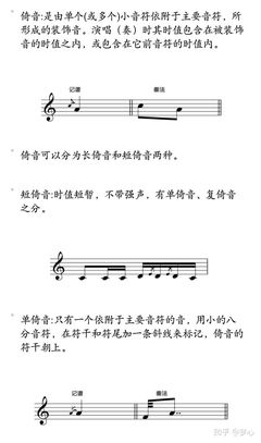 装饰音有哪些