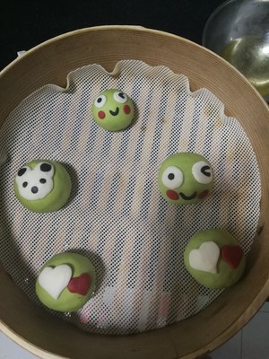青团制作方法 卡通