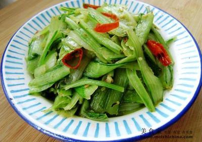 辣炒小白菜