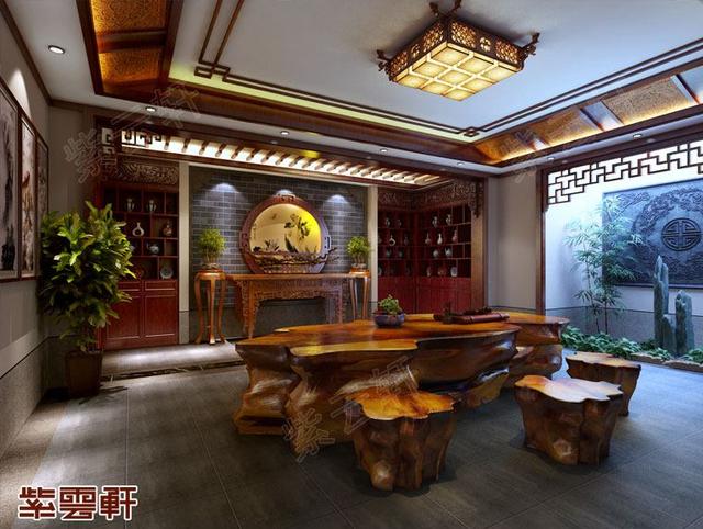 中式包厢装修效果图