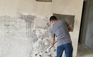 装修铲墙皮方法