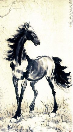 擅长画马的画家
