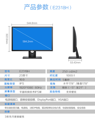 显示器参数主要看什么