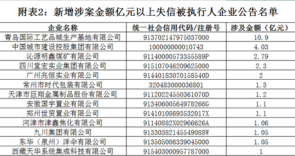 全国被执行人信息网