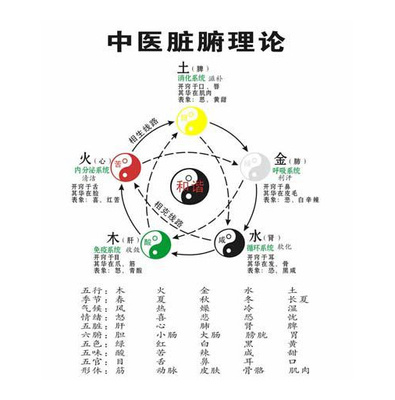 金木水火土五行相生相克