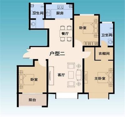 风水不好的户型图