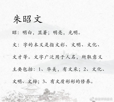朱氏男宝宝起名大全