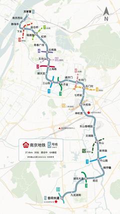 南京地铁几号线到夫子庙